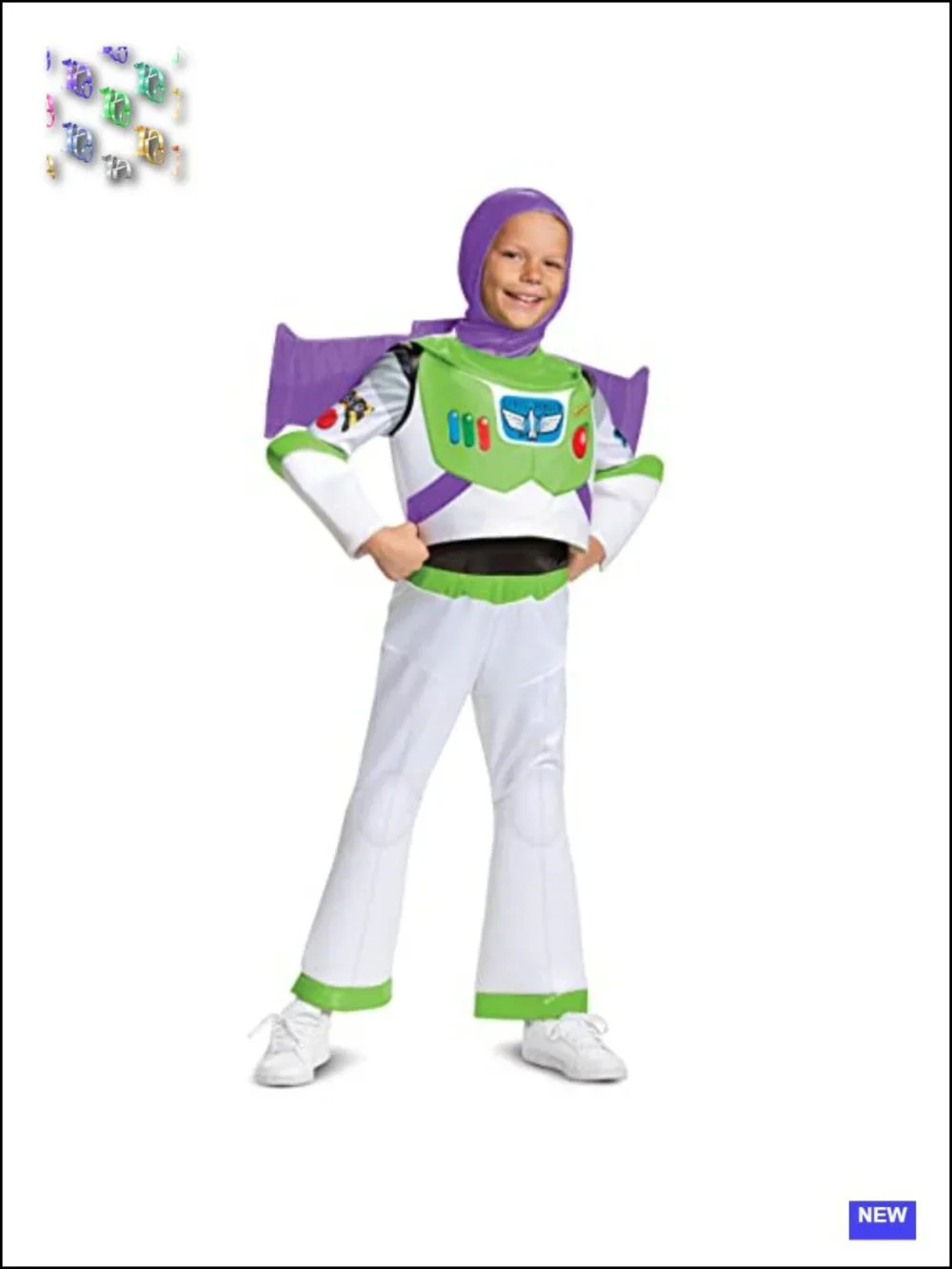 Disguise Toy Story 4 Buzz Lightyear Boys Costume Medium 7-8 Officially Licensed
